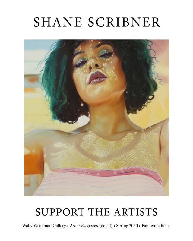 Shane Scribner, Support The Artists poster