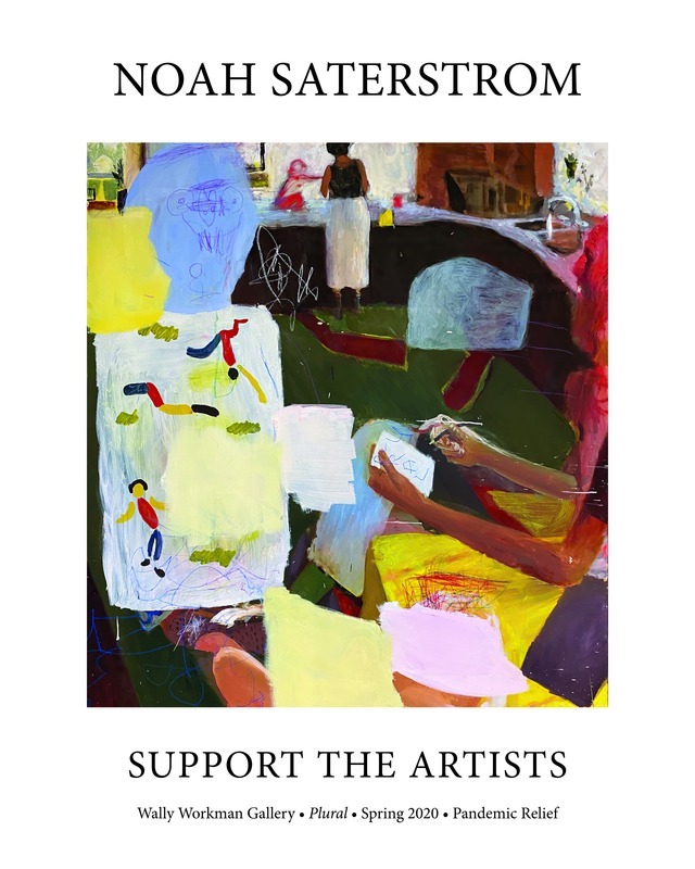 Noah Saterstrom, Support The Artists poster