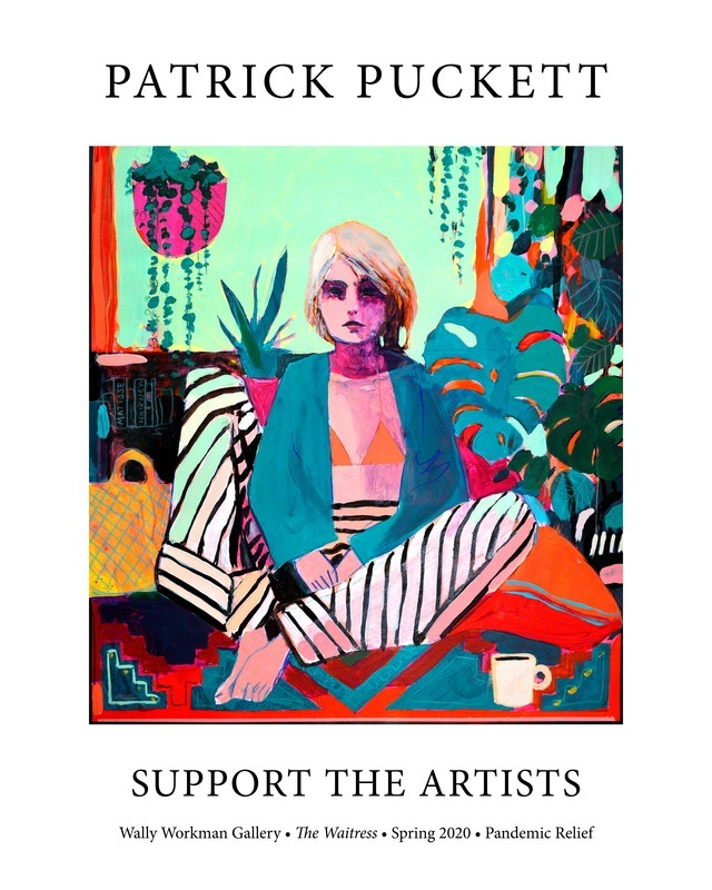 Patrick Puckett, Support The Artists poster