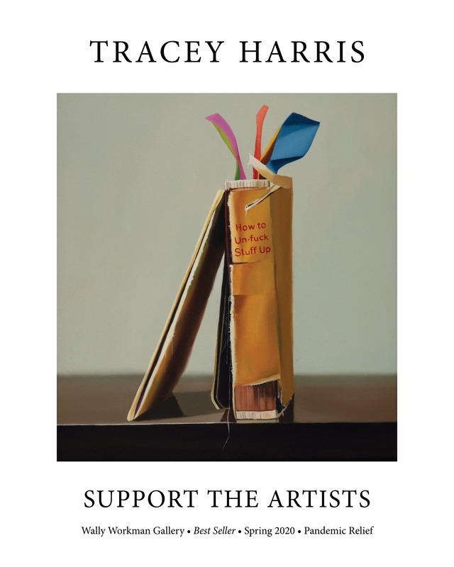 Tracey Harris, Support The Artists poster