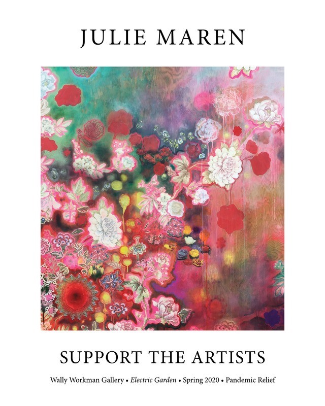 Julie Maren, Support The Artists poster